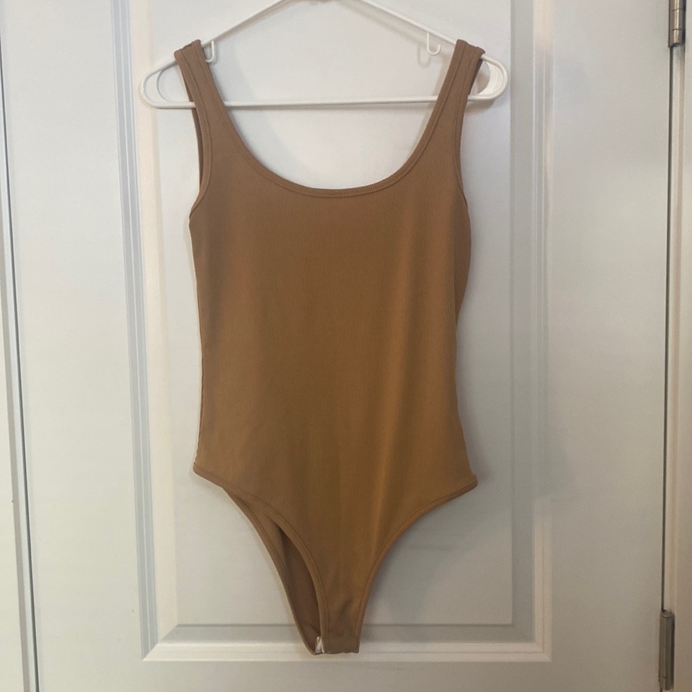 Beige Body Suit